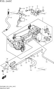 Нажмите для увеличения Throttle Body (Dl650am3e33)