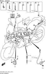 Нажмите для увеличения Wiring Harness (Dl650am3e33)