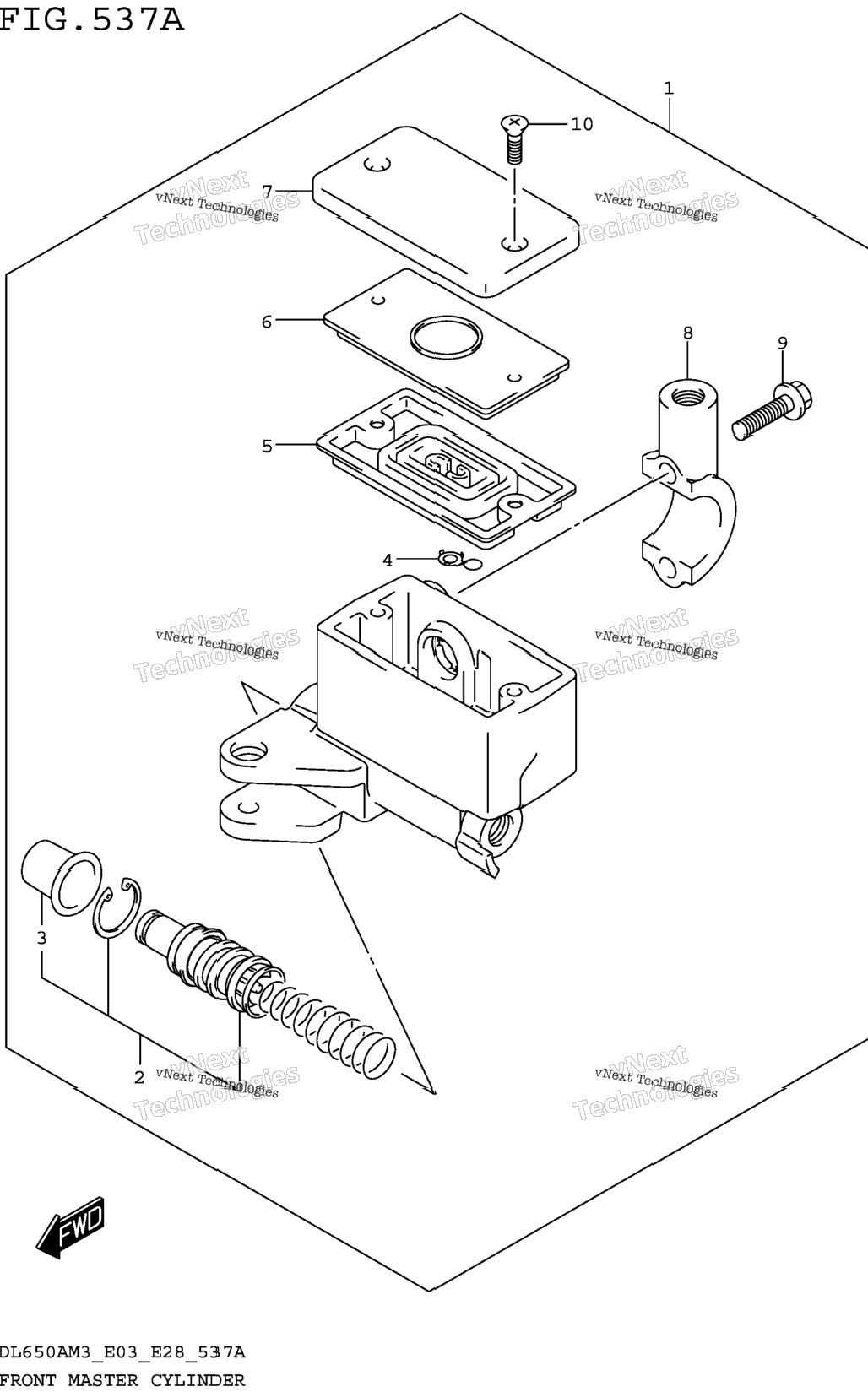 Front Master Cylinder