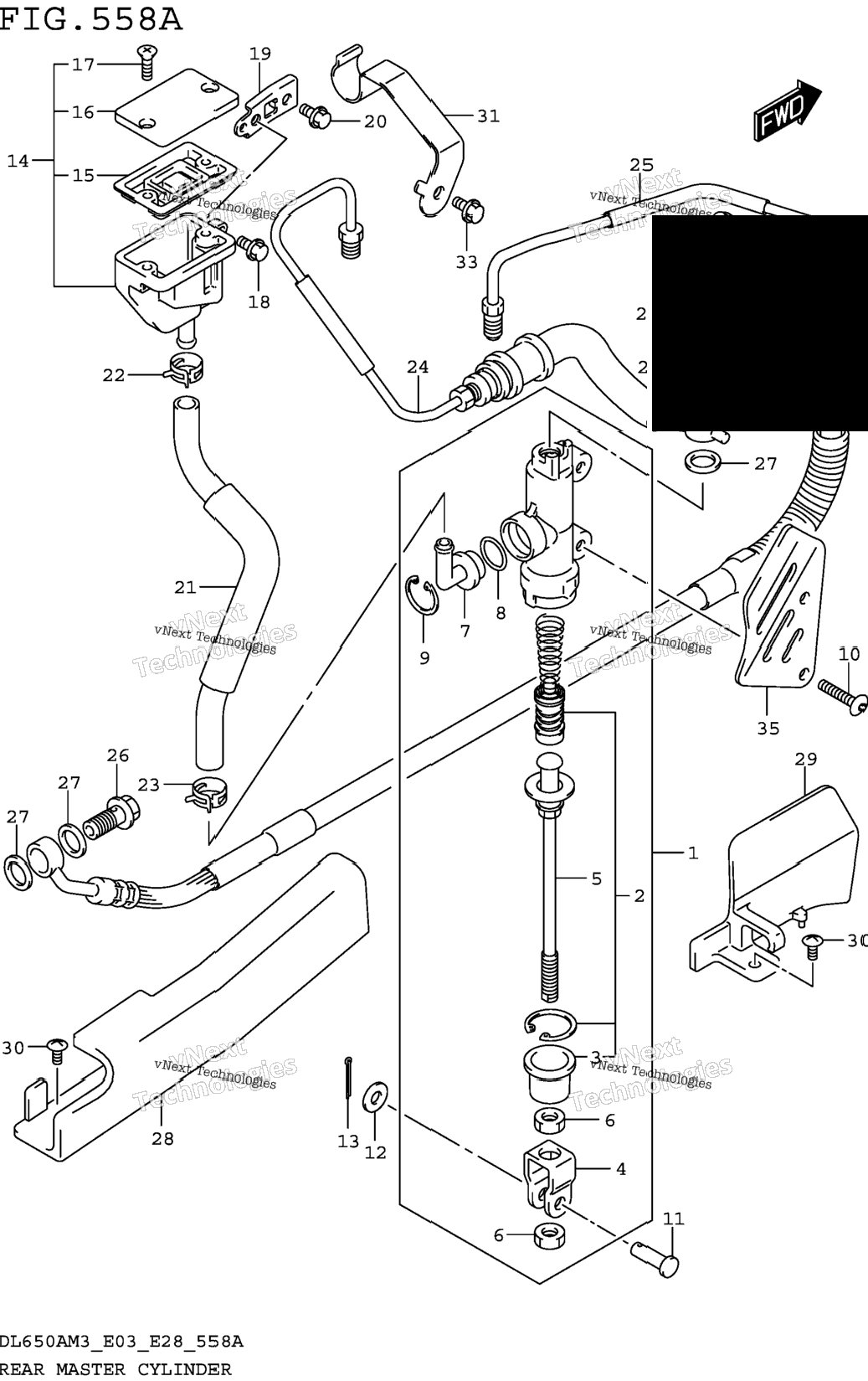 Rear Master Cylinder