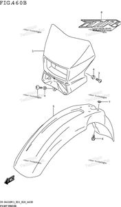 Front Fender (Dr-Z400sm3 E28)