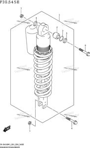 Rear Shock Absorber (Dr-Z400smm3 E28)