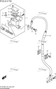 Front Master Cylinder (Dr-Z400smm3 E03)