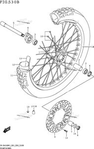 Front Wheel (Dr-Z400sm3 E28)