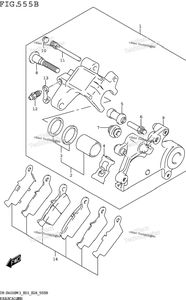 Нажмите для увеличения Rear Caliper (Dr-Z400sm3 E28)