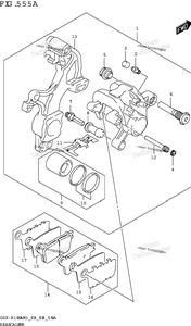 Нажмите для увеличения Rear Caliper