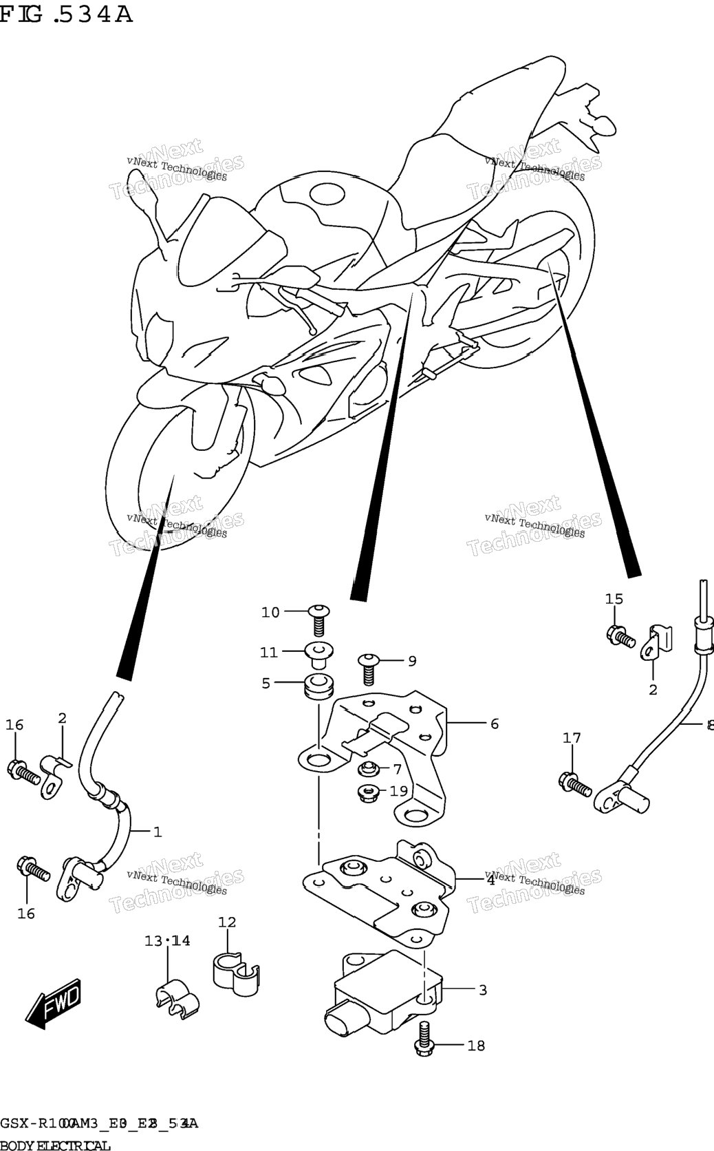 Body Electrical (Gsx-R1000a)