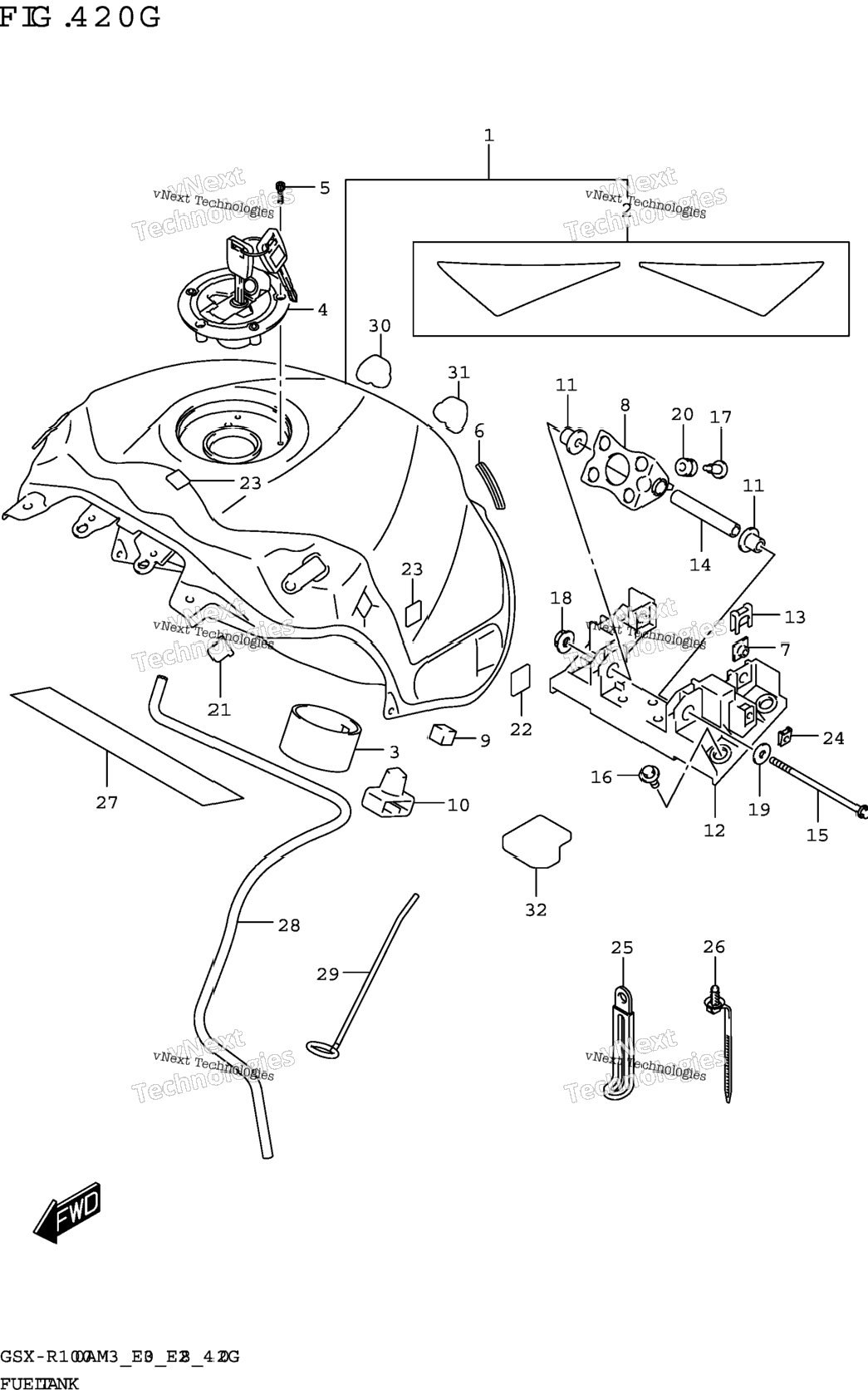 Fuel Tank (Gsx-R1000rza:E33)