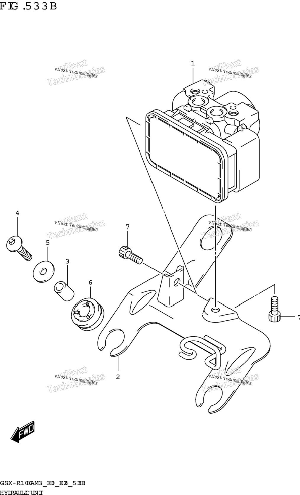 Hydraulic Unit (Gsx-R1000ra,Gsx-R1000rza)