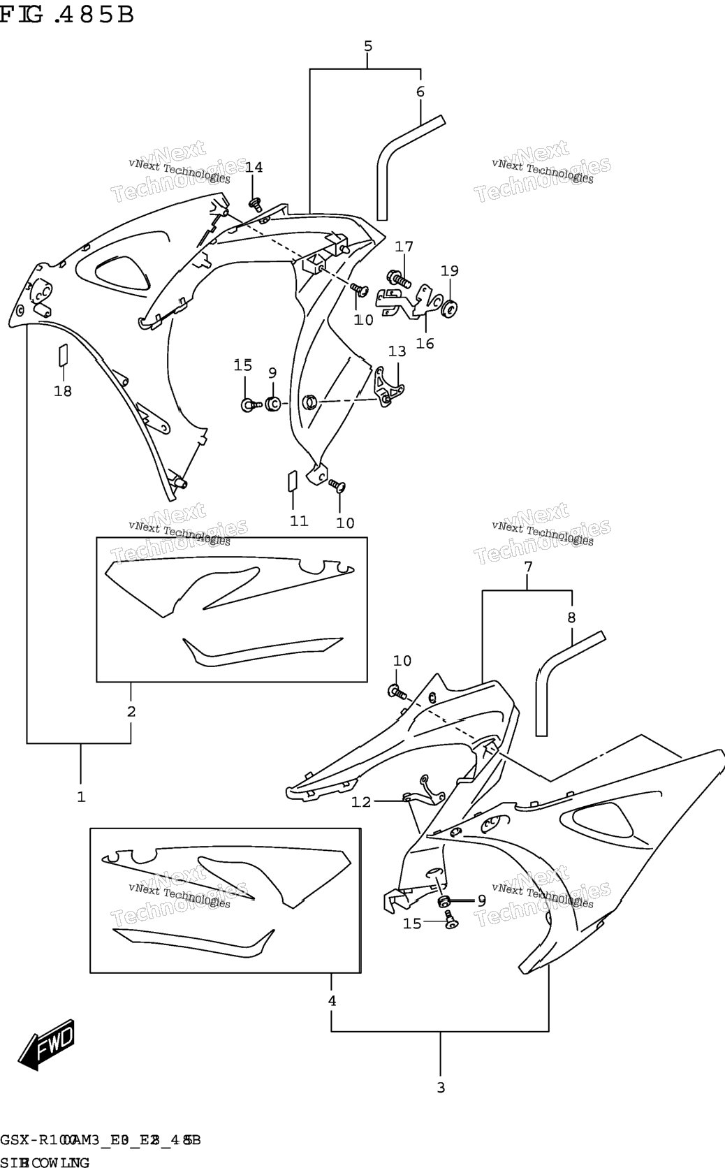 Side Cowling (Gsx-R1000ra)