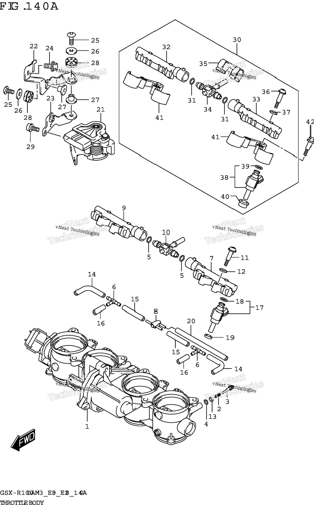 Throttle Body (E03,E28)
