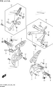 Нажмите для увеличения Footrest