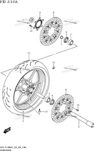 Нажмите для увеличения Front Wheel (Gsx-R1000a)