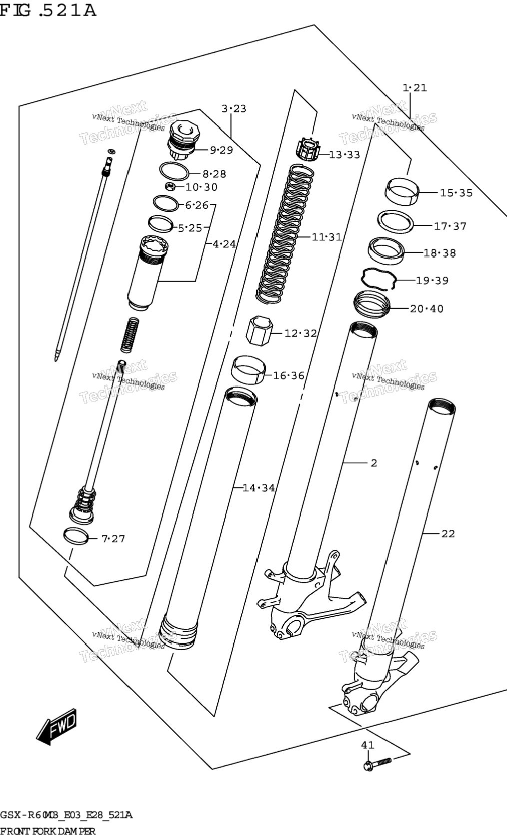 Front Fork Damper