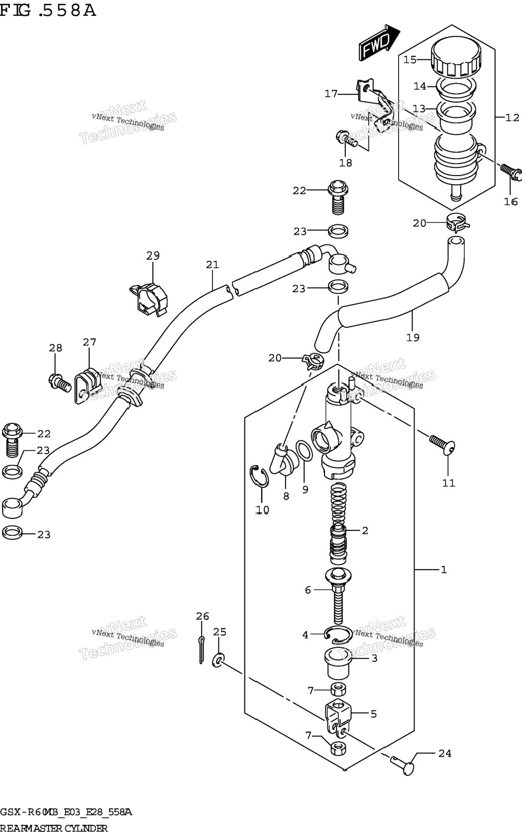 Rear Master Cylinder