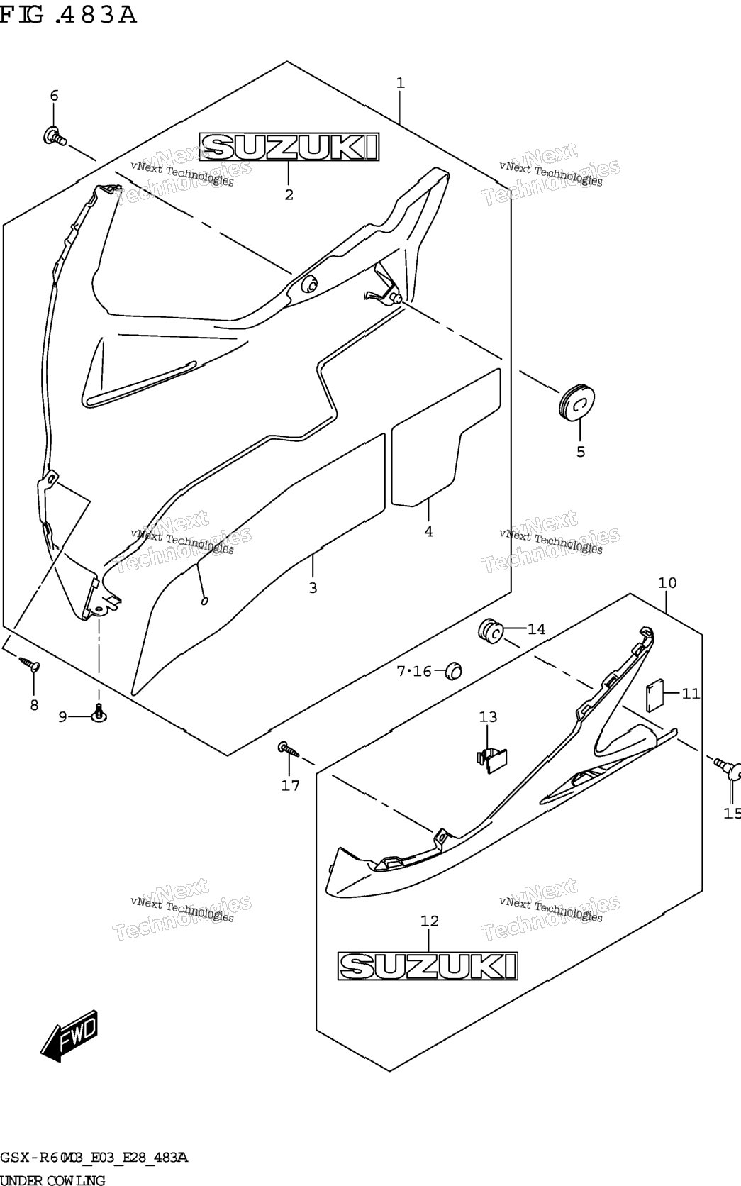 Under Cowling (Gsx-R600)