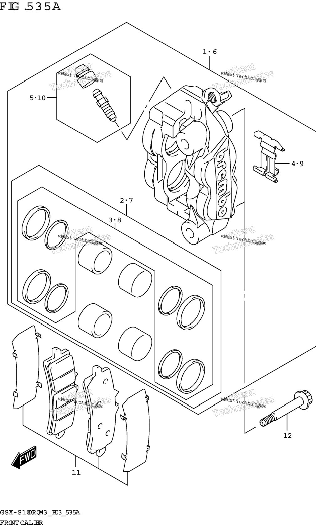 Front Caliper