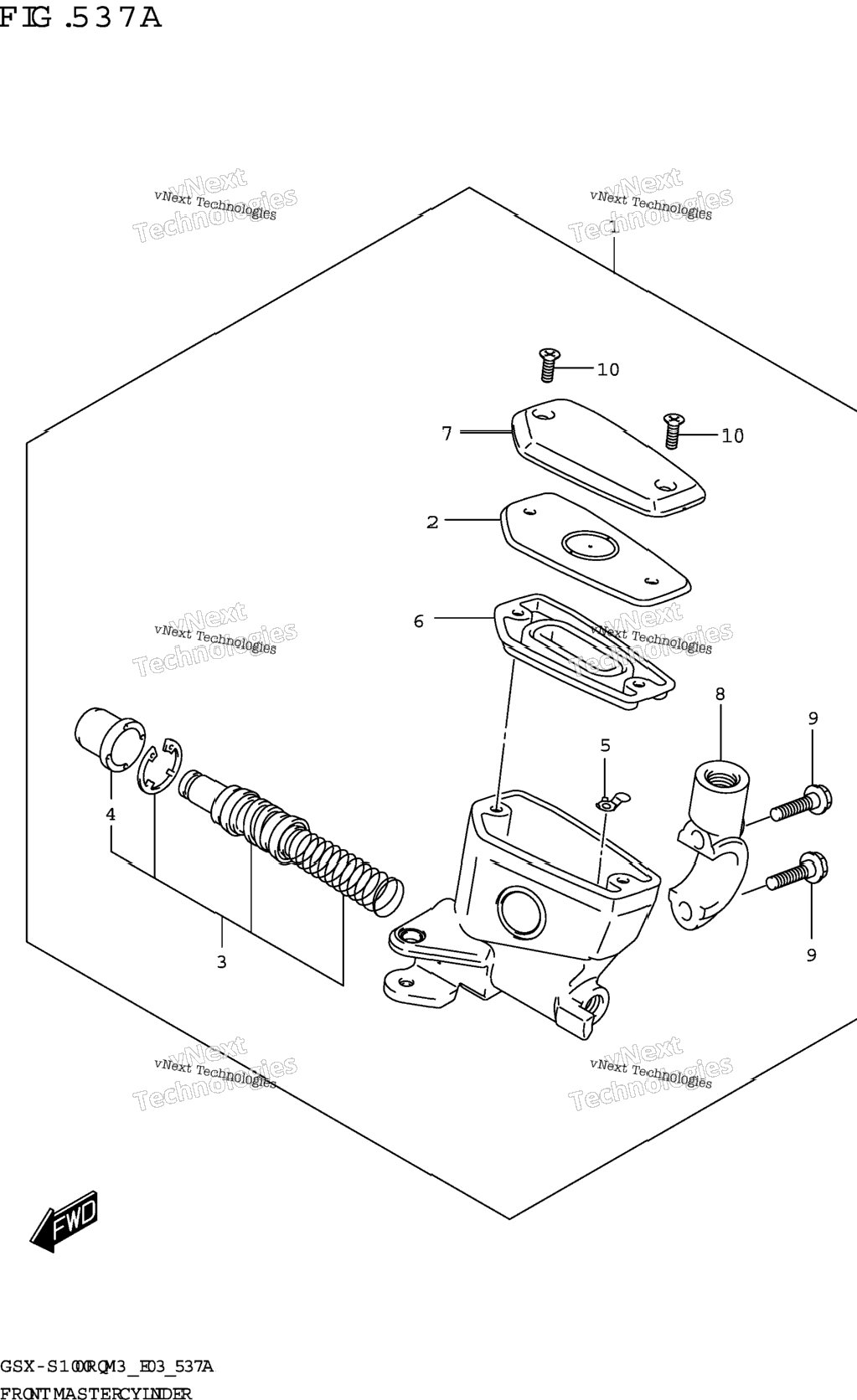 Front Master Cylinder
