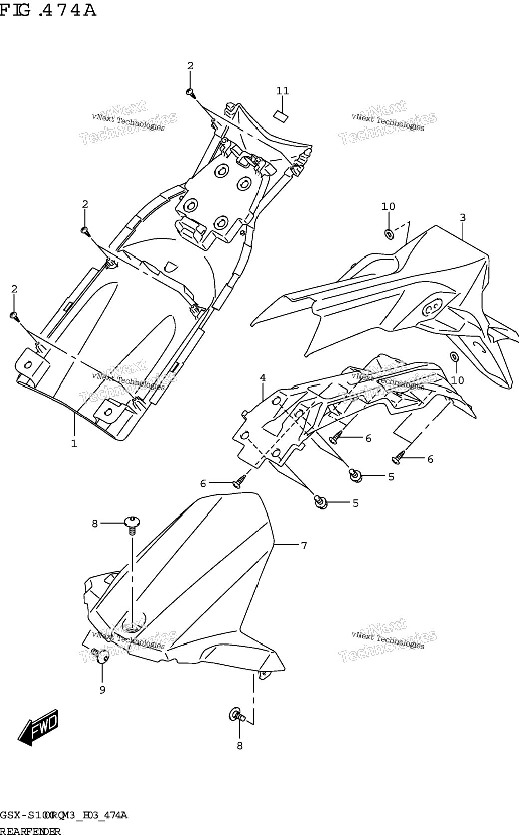 Rear Fender