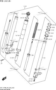 Нажмите для увеличения Front Fork Damper (Gsx-S750z,Gsx-S750za)