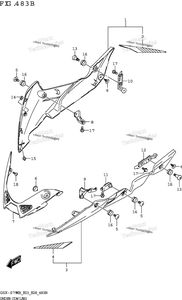 Нажмите для увеличения Under Cowling (Gsx-S750z,Gsx-S750za)