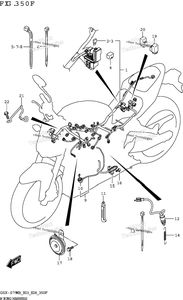 Нажмите для увеличения Wiring Harness ((Gsx-S750,Gsx-S750z):E33)