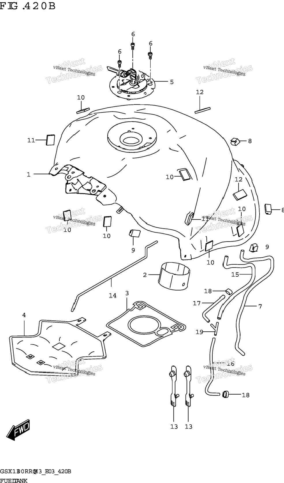 Fuel Tank (E03,E28)
