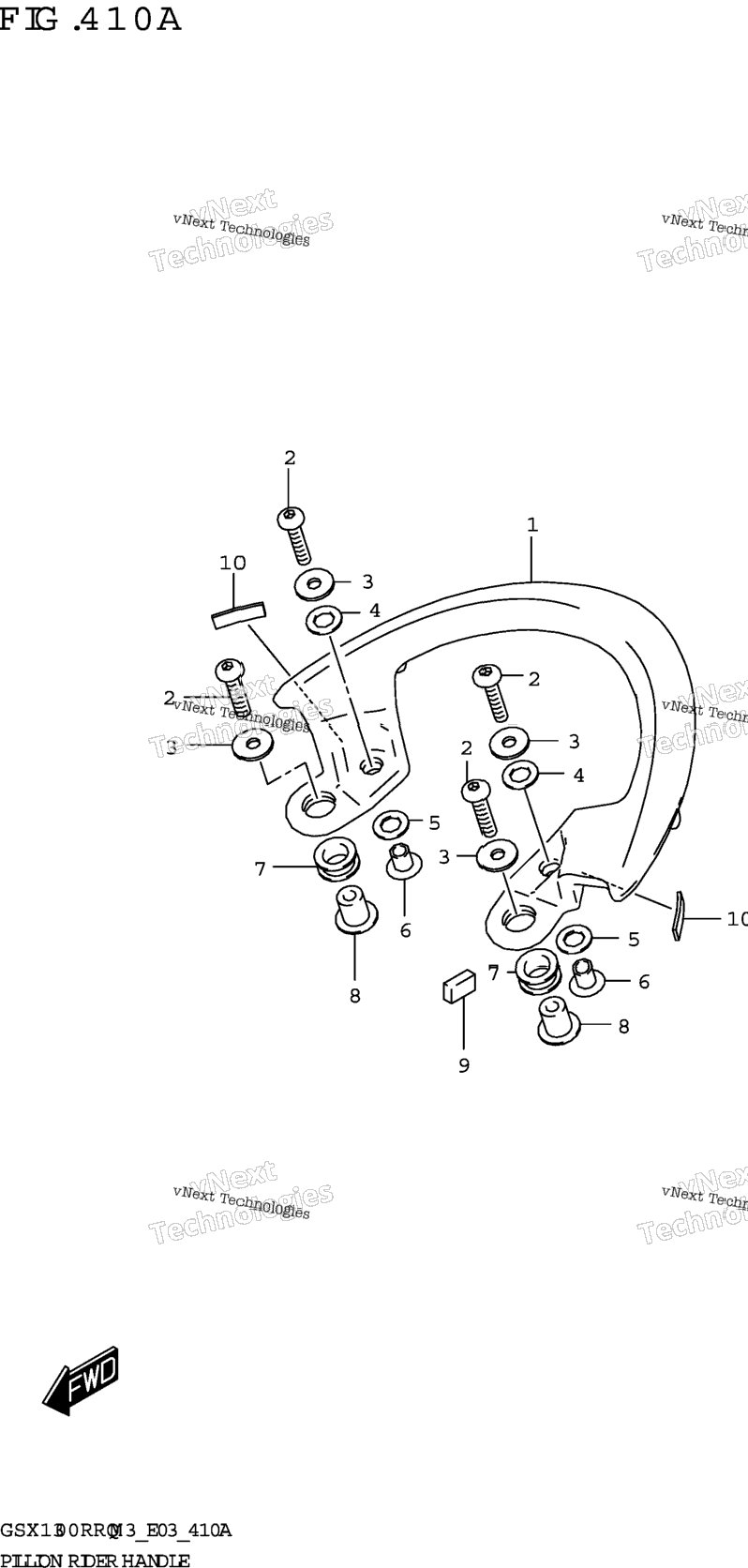 Pillion Rider Handle