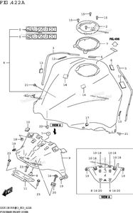 Нажмите для увеличения Fuel Tank Front Cover (E33)