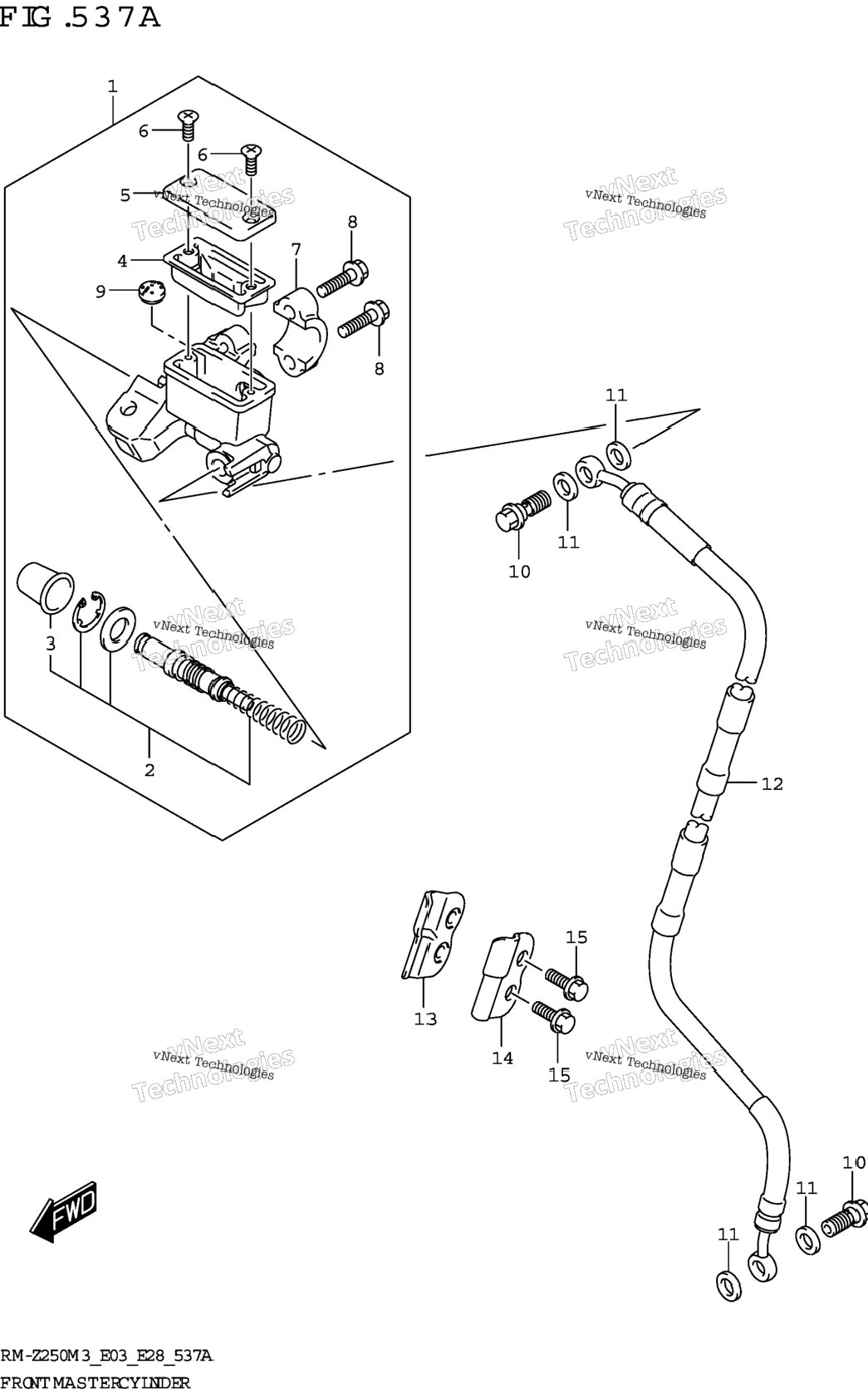 Front Master Cylinder
