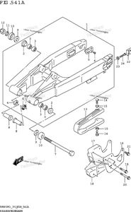 Нажмите для увеличения Rear Swingingarm