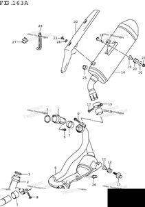 Нажмите для увеличения Muffler (Sv650,Sv650a)