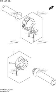 Handle Switch (Sv650,Sv650a)
