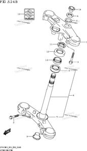 Нажмите для увеличения Steering Stem (Sv650xa)