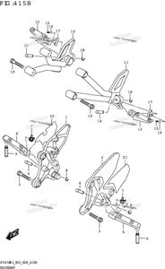 Нажмите для увеличения Footrest (Sv650xa)