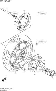 Нажмите для увеличения Front Wheel (Sv650xa)