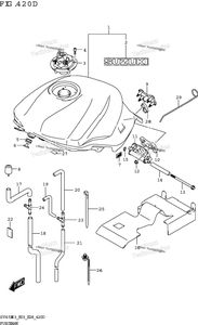 Нажмите для увеличения Fuel Tank (Sv650,Sv650a:E03,E28)