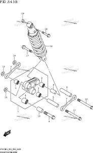 Rear Cushion Lever (Sv650,Sv650a)