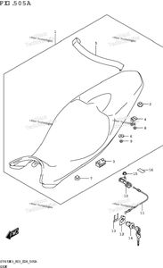 Нажмите для увеличения Seat (Sv650,Sv650a)