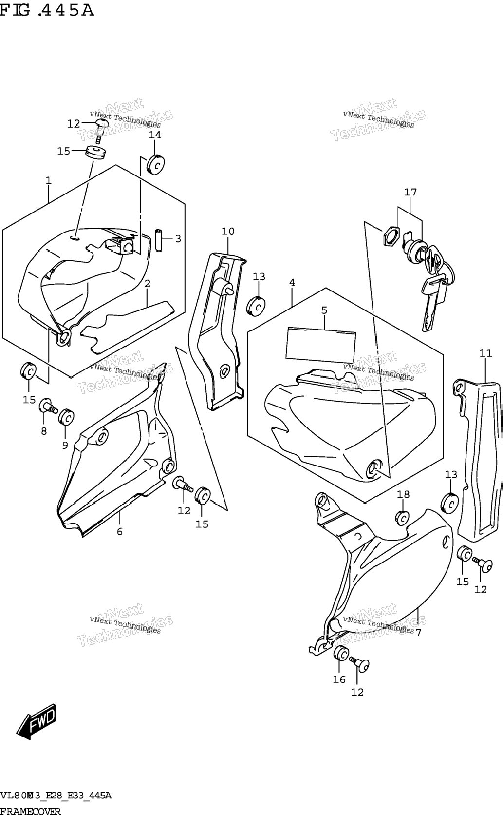 Frame Cover (Vl800)