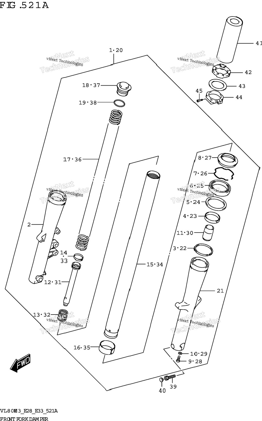 Front Fork Damper