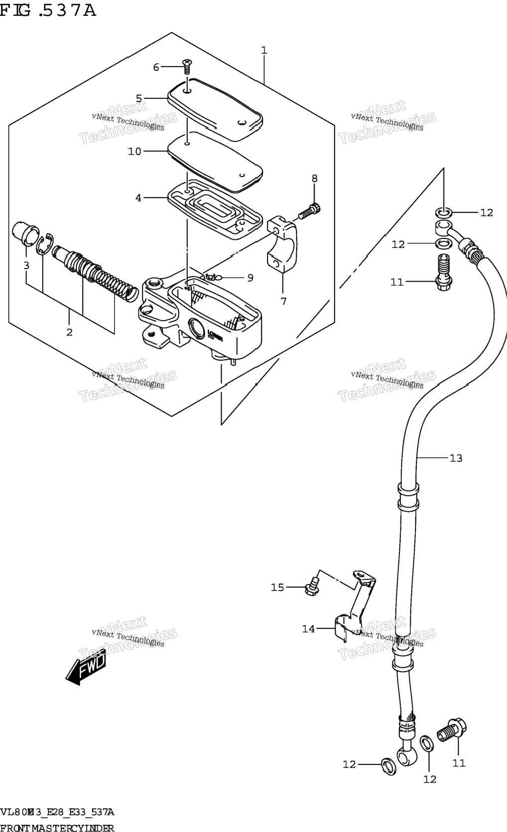 Front Master Cylinder