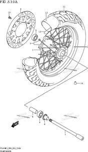 Нажмите для увеличения Front Wheel (Vl800)