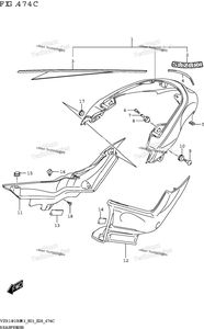 Rear Fender (See Note 1) 474C