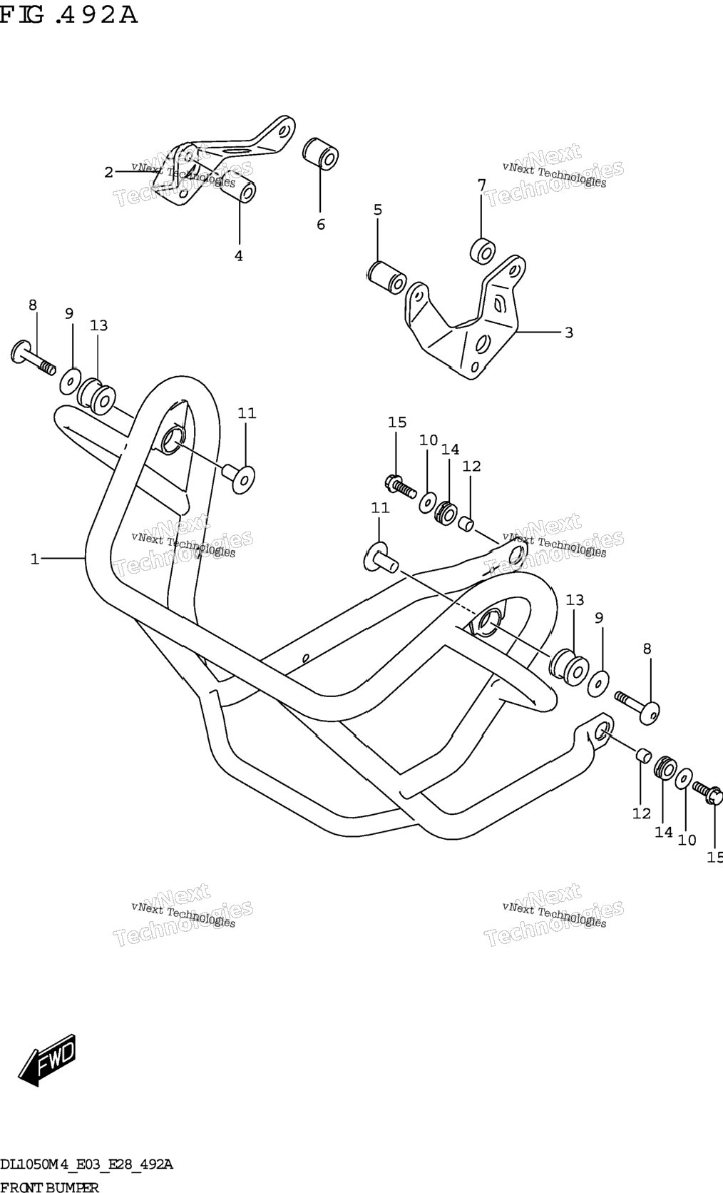 Front Bumper (Dl1050rj)