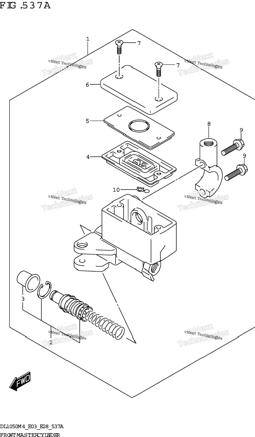 Front Master Cylinder