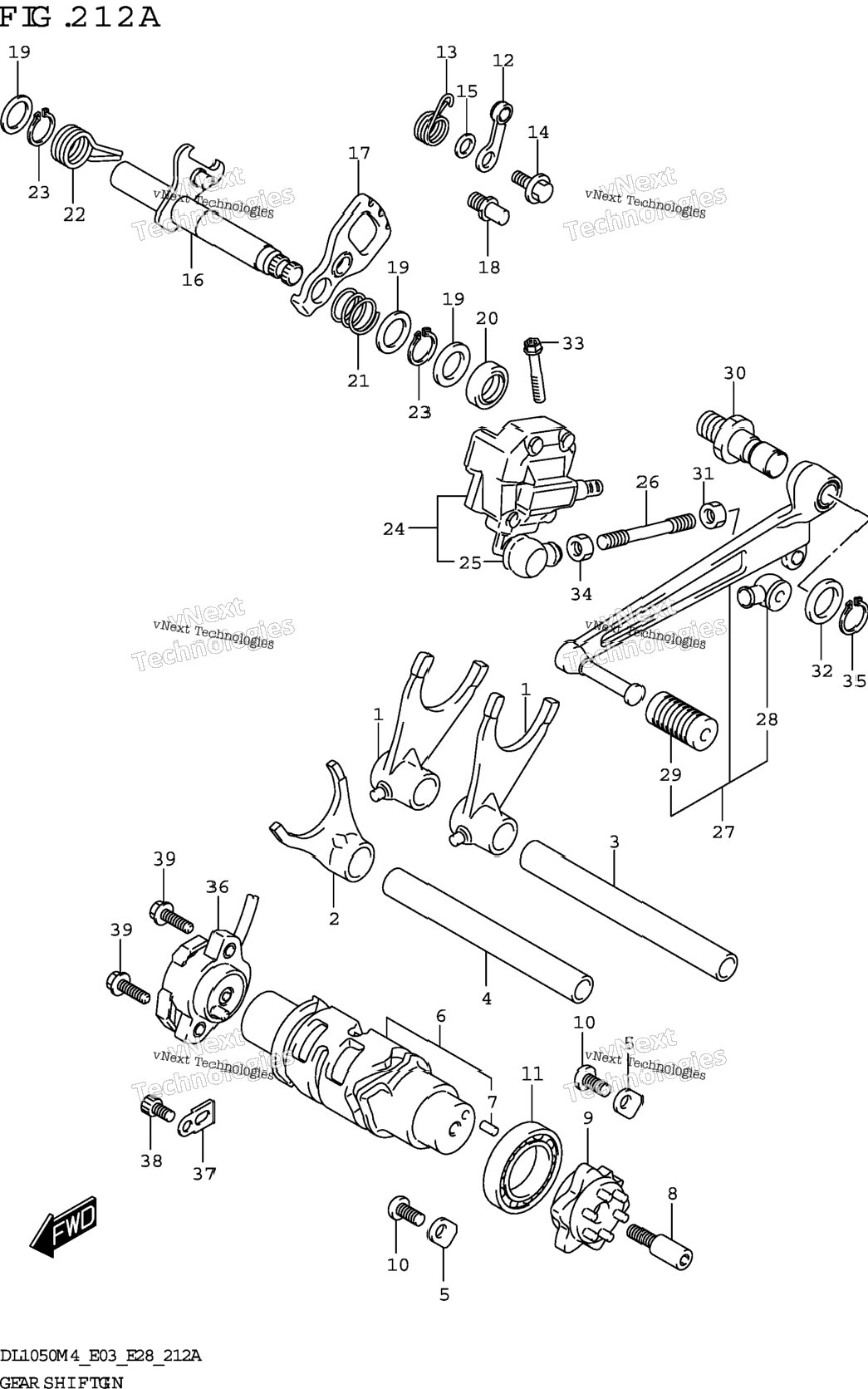 Gear Shifting (Dl1050rr)