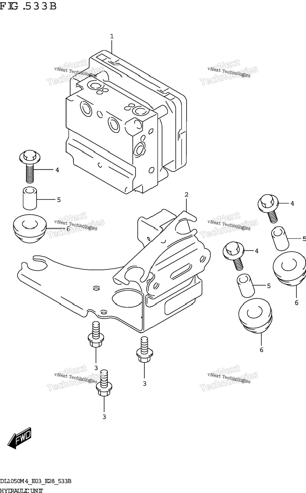 Hydraulic Unit (Dl1050rj)