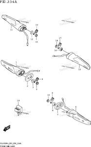 Нажмите для увеличения Turnsignal Lamp (Dl1050rj)