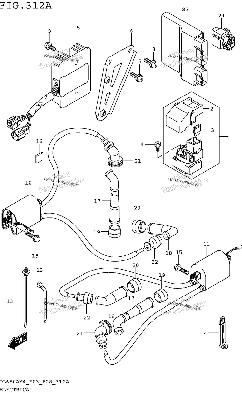 Electrical (Dl650am4 E03)